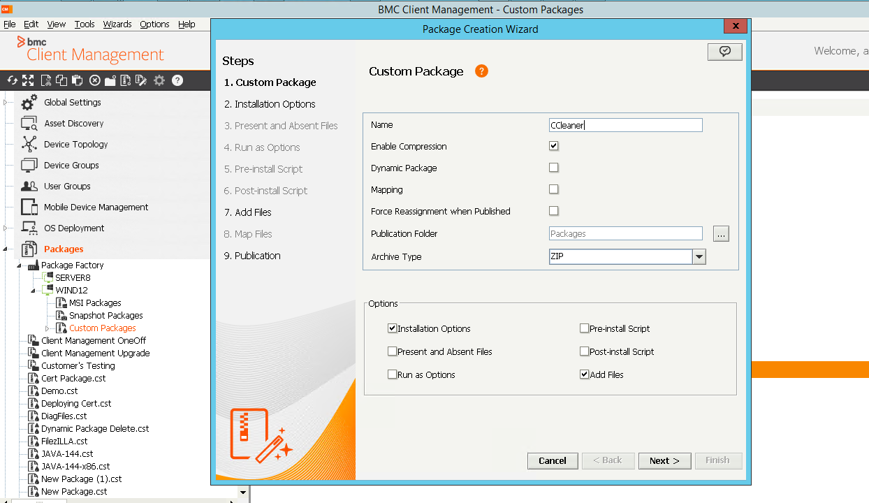 Create Package