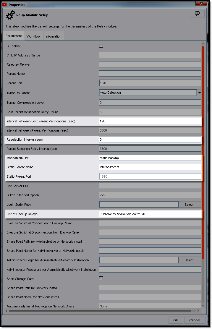 Relay Module Setup Example step