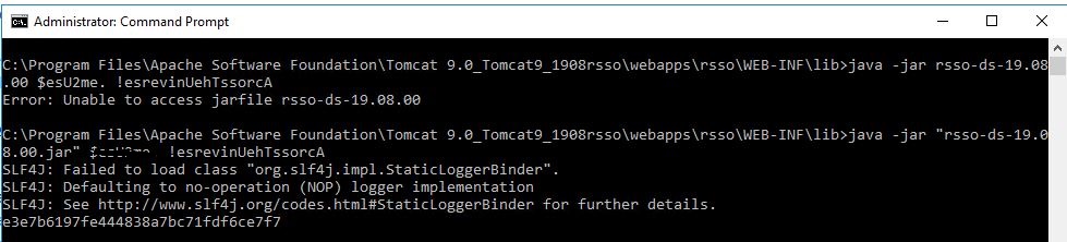 DB user password